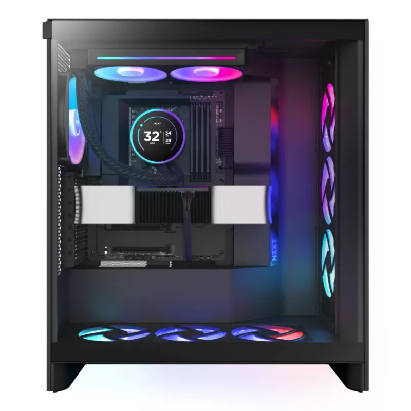NZXT CPU aušintuvas Kraken Elite 240 Black yra oro ir skysčio aušintuvas iš Nzxt. Pagrindinės savybės: juoda spalva, kiekis pakuotėje 1 vnt.