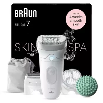 Braun Silk-épil 7 7-081 epiliatorius 40 pincetų Baltas