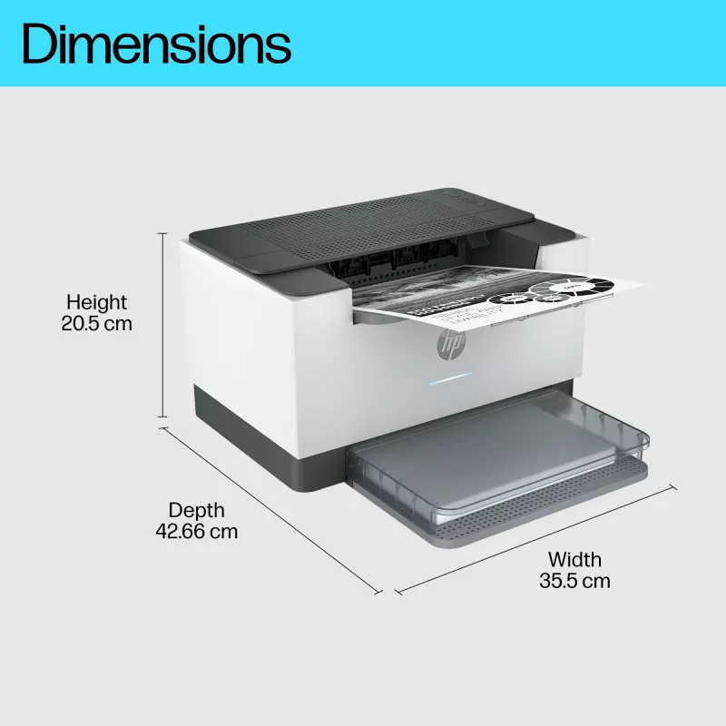 HP LaserJet M207dw spausdintuvas, lazerinis, 600 x 600 DPI, A4, 27 ppm, dvipusis spausdinimas, pilka, balta