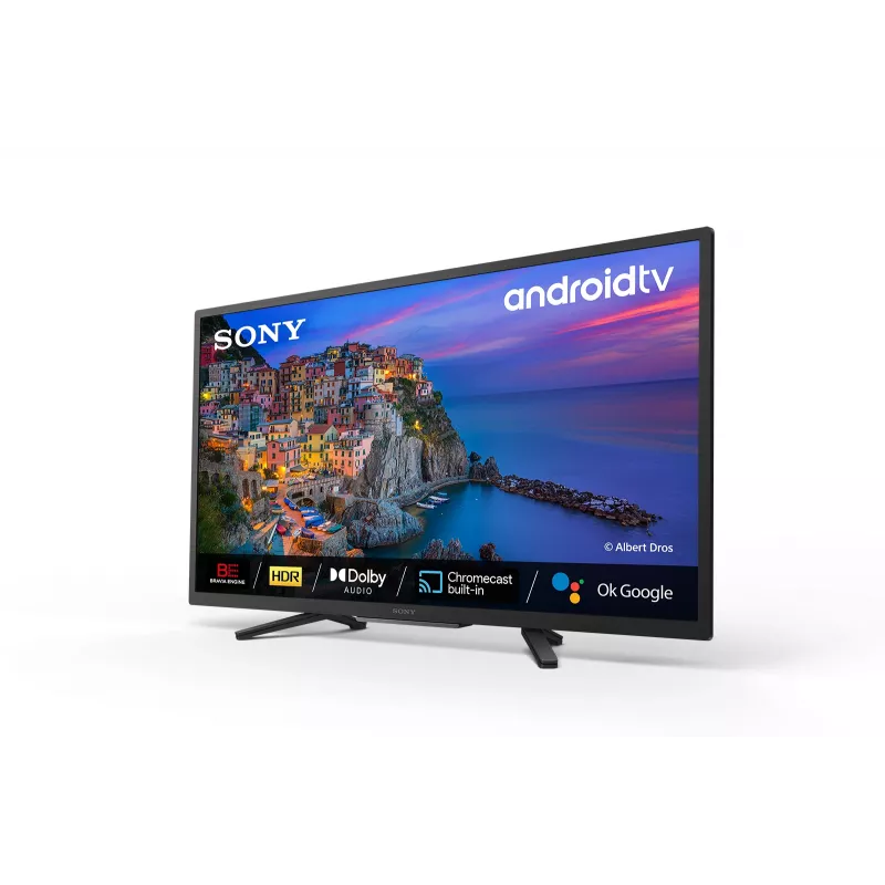 Sony KD32W800P1AEP TV 81.3 cm (32 colių) HD išmanusis televizorius Wi-Fi juodas