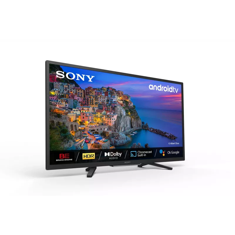 Sony KD32W800P1AEP TV 81.3 cm (32 colių) HD išmanusis televizorius Wi-Fi juodas