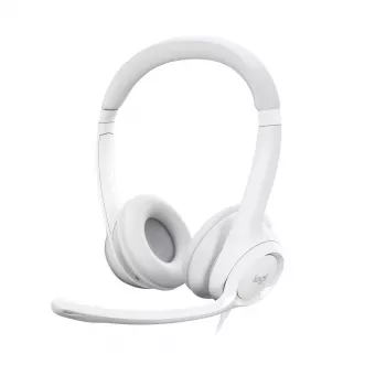 LOGITECH laisvų rankų įranga - H390 - USB-a - Beveik balta