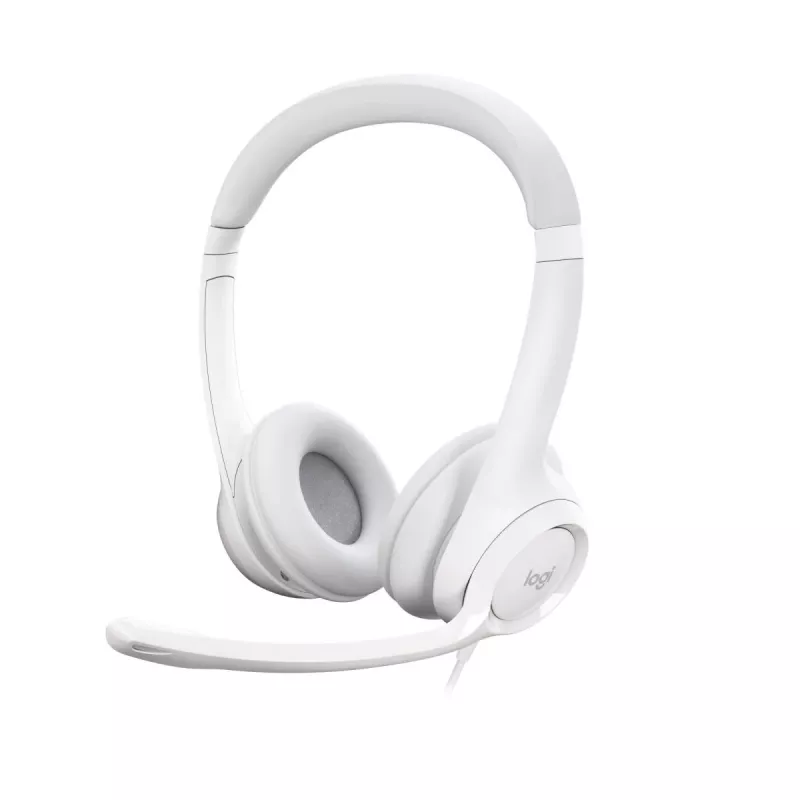 LOGITECH laisvų rankų įranga - H390 - USB-a - Beveik balta