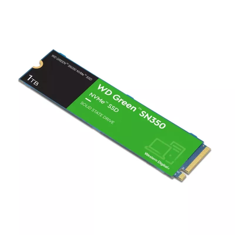 WESTERN DIGITAL SSD - WD Green SN350 - 1 TB - PCIe Gen3 x4 - M.2 2280 - QLC