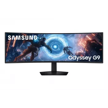 Samsung G91F kompiuterio monitorius 124,5 cm (49 col.) 5120 x 1440 pikselių Dual QHD LCD juodas