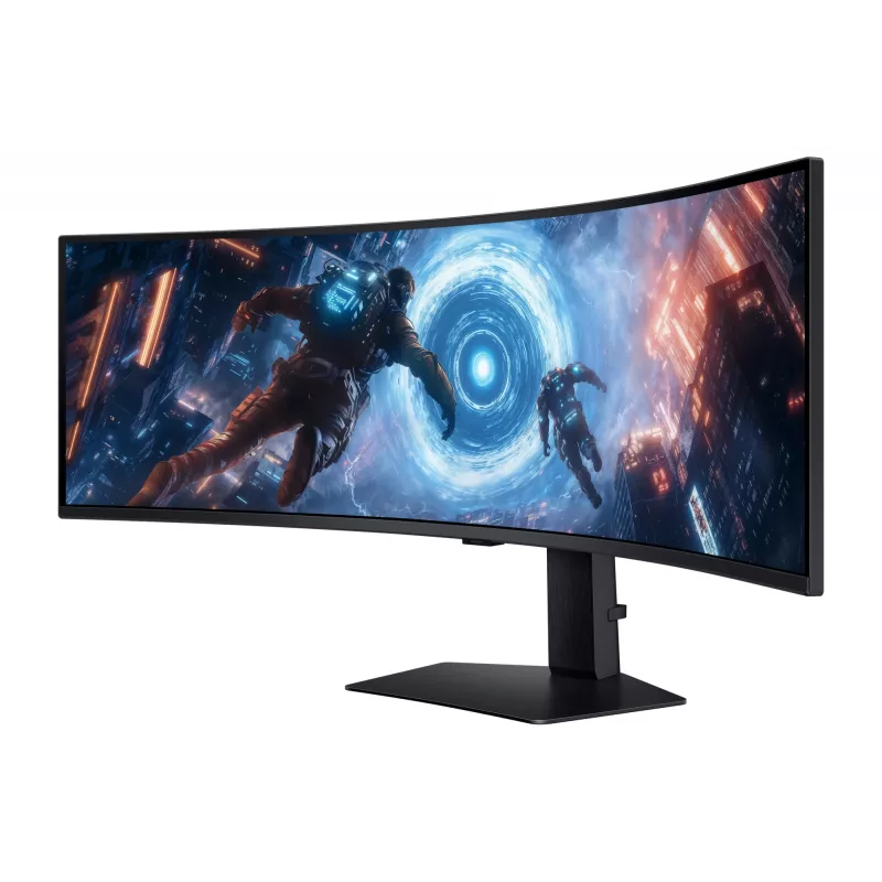 Samsung G91F kompiuterio monitorius 124,5 cm (49 col.) 5120 x 1440 pikselių Dual QHD LCD juodas