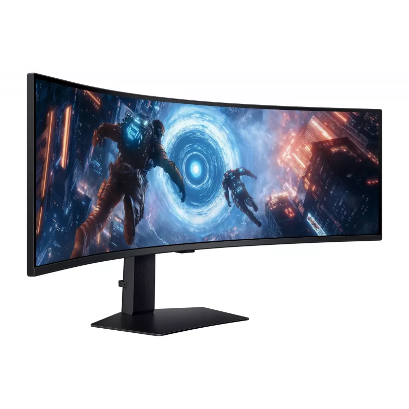Samsung G91F kompiuterio monitorius 124,5 cm (49 col.) 5120 x 1440 pikselių Dual QHD LCD juodas