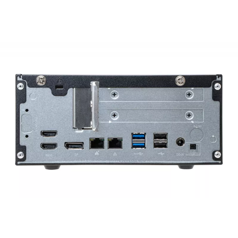 Shuttle XPC slim Barebone XH610G2 - S1700, Intel H610, 1xDP, 2xHDMI, 2 PCIe lizdai (1x 16X ir 1x X1), 2x Intel LAN (1G + 2.5G), 8x USB, 1x 2.5 colio, 3x M.2, 24/7 nuolatinis darbas