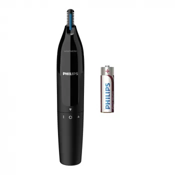 Philips Norelco NOSETRIMMER Series 1000 Nosies kirpimo mašinėlė serija 1000 NT1650/16 Nosies ir ausų plaukelių kirpimo mašinėlė