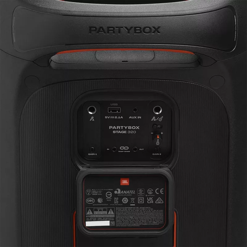 JBL PartyBox STAGE 320 Party garsiakalbis juodas 240 W