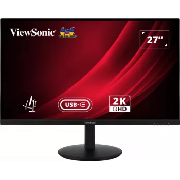 Viewsonic VG Series VG2709-2K-MHDU-2 kompiuterio monitorius 68.6 cm (27 col.) 2560 x 1440 pikselių Quad HD LED juodas