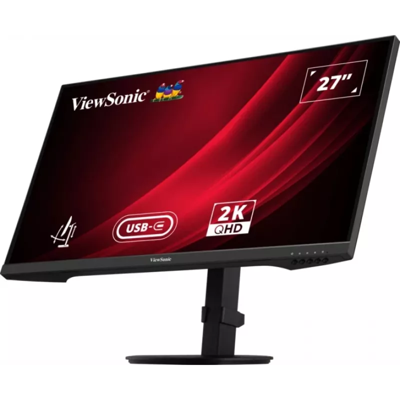 Viewsonic VG Series VG2709-2K-MHDU-2 kompiuterio monitorius 68.6 cm (27 col.) 2560 x 1440 pikselių Quad HD LED juodas