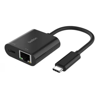 BELKIN USB-C į Ethernet + įkrovimo adapteris 100 W PD