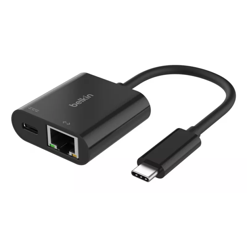 BELKIN USB-C į Ethernet + įkrovimo adapteris 100 W PD