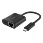 BELKIN USB-C į Ethernet + įkrovimo adapteris 100 W PD