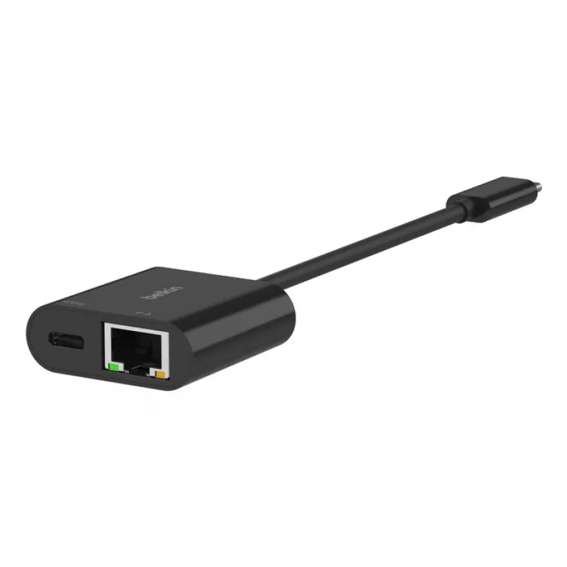 BELKIN USB-C į Ethernet + įkrovimo adapteris 100 W PD