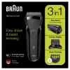 Braun Series 3 Shave&Style 300BT elektrinė barzdaskutė, vyrų skustuvas, juodas