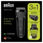 Braun Series 3 Shave&Style 300BT elektrinė barzdaskutė, vyrų skustuvas, juodas
