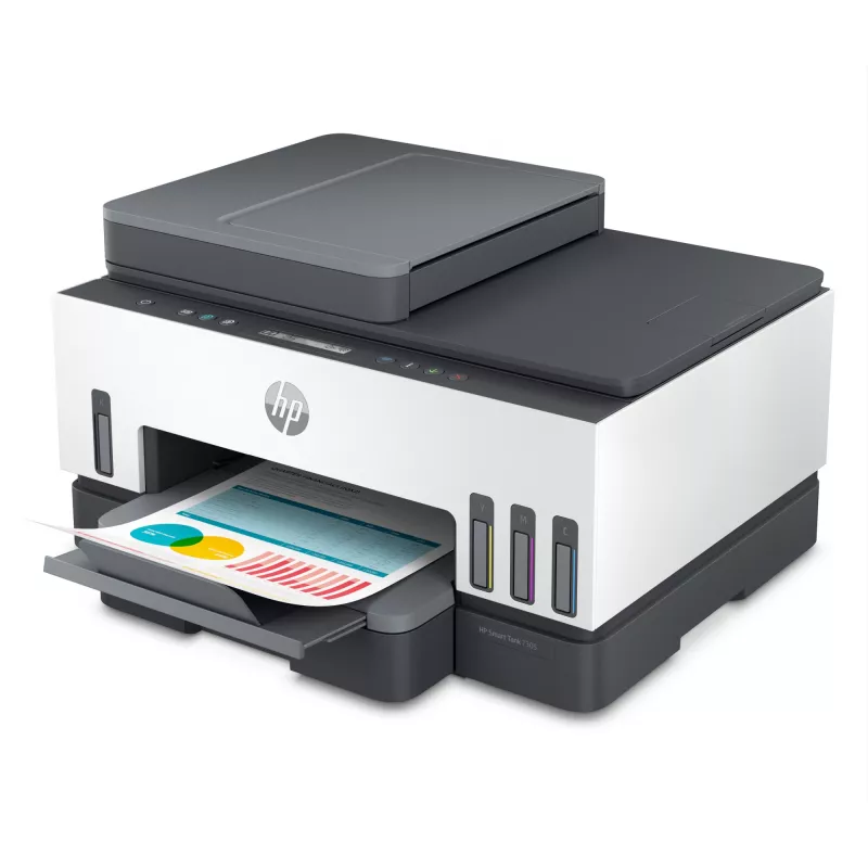 HP Smart Tank 7305 belaidis daugiafunkcinis spalvotas spausdintuvas, dvipusis spausdinimas; kopijavimo aparatas, skaitytuvas