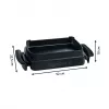 Tefal XA7278 kepimo skarda / lakštas Grilis Stačiakampis OptiGrill+ XL