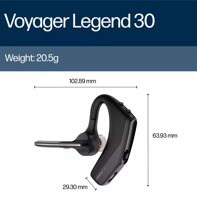 HP Poly Voyager Legend 30 ausinės