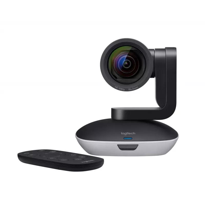LOGITECH PTZ Pro 2 HD 1080p vaizdo kamera su patobulintu pasukimu/pakreipimu ir priartinimu