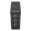 GENESIS Irid 505 ARGB Midi Tower juoda, permatoma