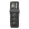 GENESIS Irid 505 ARGB Midi Tower juoda, permatoma