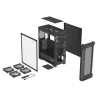 GENESIS Irid 505 ARGB Midi Tower juoda, permatoma
