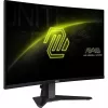 MSI MAG 27C6X kompiuterio monitorius 68,6 cm (27 colių) 1920 x 1080 pikselių Full HD LCD juodas