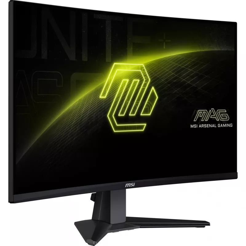 MSI MAG 27C6X kompiuterio monitorius 68,6 cm (27 colių) 1920 x 1080 pikselių Full HD LCD juodas