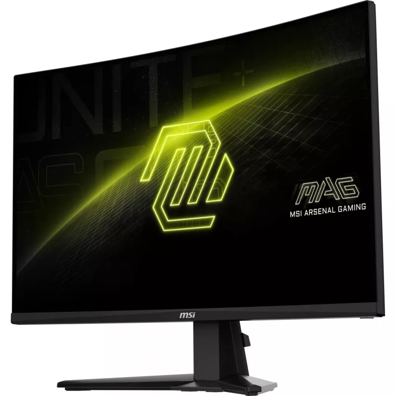 MSI MAG 27C6X kompiuterio monitorius 68,6 cm (27 colių) 1920 x 1080 pikselių Full HD LCD juodas