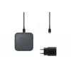 Samsung EP-P2400 išmaniojo telefono įkroviklis, pilkas, USB, belaidis įkrovimas, greitasis įkrovimas, skirtas naudoti patalpoje