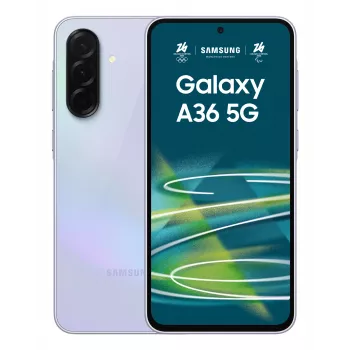 Samsung Galaxy A36 5G 17 cm (6,7 colio) Dual SIM Android 15 USB Type-C 8 GB 256 GB 5000 mAh Levandų
