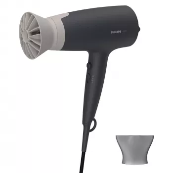 Plaukų džiovintuvas Philips 3000 series BHD351/10 — 2100 W, joninis, 6 šilumos/6 greičių, vėsus oras, koncentratoriaus antgalis