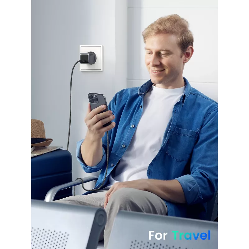 Ugreen 35006 mobilusis įrenginio įkroviklis Universalus Pilka AC Vidinis