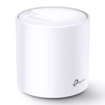 TP-Link AX1800 viso namo „Mesh“ Wi-Fi 6 sistema, balta, vidinė, „Mesh“ maršrutizatorius, maitinimas, FCC