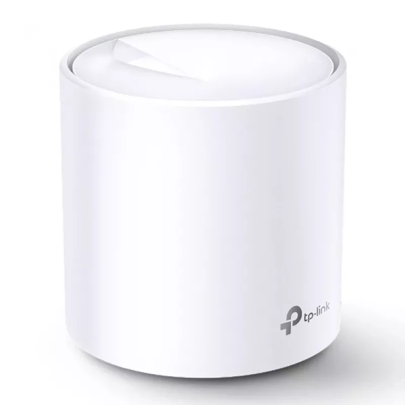 TP-Link AX1800 viso namo „Mesh“ Wi-Fi 6 sistema, balta, vidinė, „Mesh“ maršrutizatorius, maitinimas, FCC