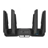 ASUS ROG Rapture GT-BE19000 belaidis maršrutizatorius Multi-Gigabit Ethernet Triju juostų (2,4 GHz / 5 GHz / 6 GHz) Juoda, Raudona