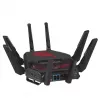 ASUS ROG Rapture GT-BE19000 belaidis maršrutizatorius Multi-Gigabit Ethernet Triju juostų (2,4 GHz / 5 GHz / 6 GHz) Juoda, Raudona