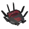 ASUS ROG Rapture GT-BE19000 belaidis maršrutizatorius Multi-Gigabit Ethernet Triju juostų (2,4 GHz / 5 GHz / 6 GHz) Juoda, Raudona
