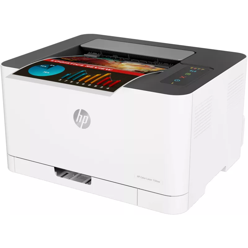 HP Color Laser 150nw, lazerinis, spalvotas, 600 x 600 DPI, A4, 18 ppm, dvipusis spausdinimas