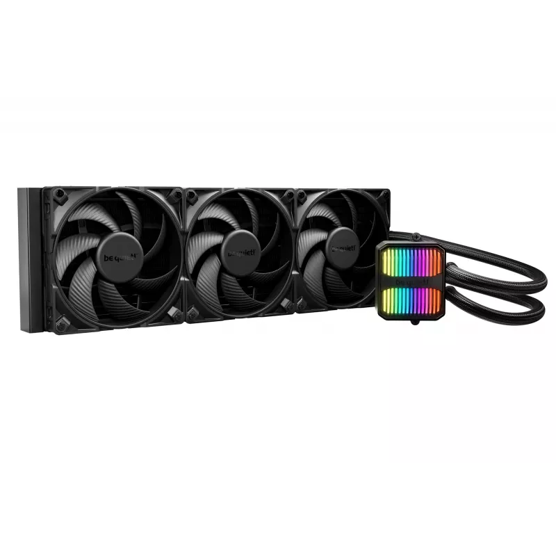 be quiet Silent Loop 3 420 mm procesoriaus „viskas viename“ skysčio aušintuvas 14 cm juodas 1 vnt.