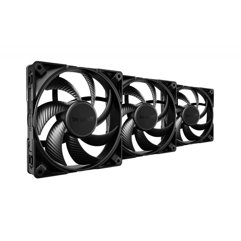 be quiet Silent Loop 3 420 mm procesoriaus „viskas viename“ skysčio aušintuvas 14 cm juodas 1 vnt.