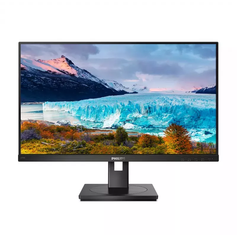 Philips S Line 275S1AE/00 kompiuterio monitorius 68,6 cm (27 colių) 2560 x 1440 pikselių 2K Ultra HD LCD juodas