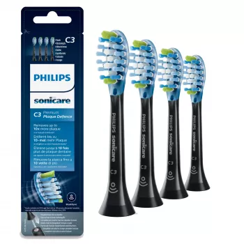 Philips C3 Premium Plaque Defence HX9044/33 4x Juoda sonic toothbrush heads