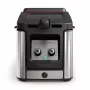 Tefal Clear Duo FR600D viena 0,65 L atskirai stovinti 2000 W gruzdintuvė juoda, nerūdijantis plienas