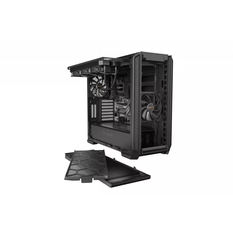 PC korpusas be quiet! Silent Base 601 Midi Tower juodas