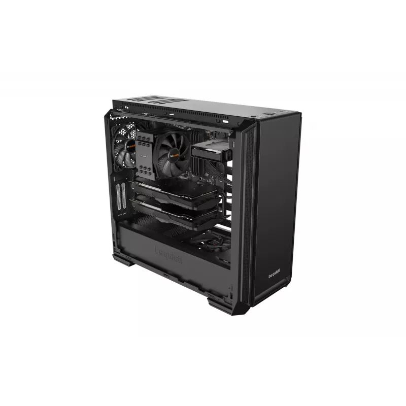 PC korpusas be quiet! Silent Base 601 Midi Tower juodas