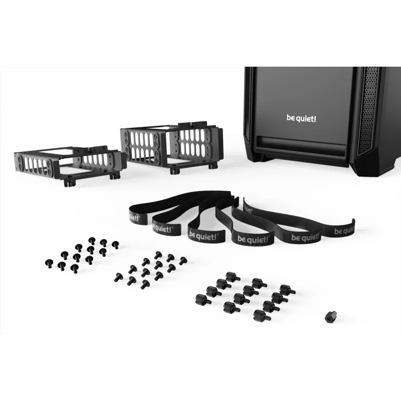 PC korpusas be quiet! Silent Base 601 Midi Tower juodas